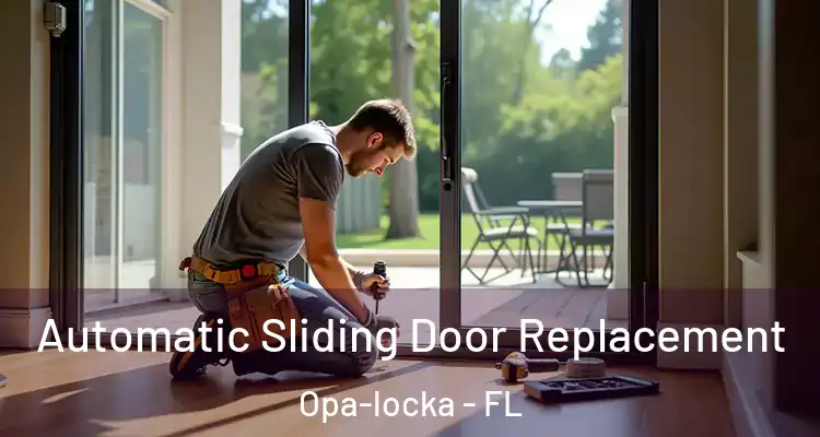 Automatic Sliding Door Replacement Opa-locka - FL
