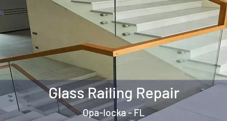Glass Railing Repair Opa-locka - FL