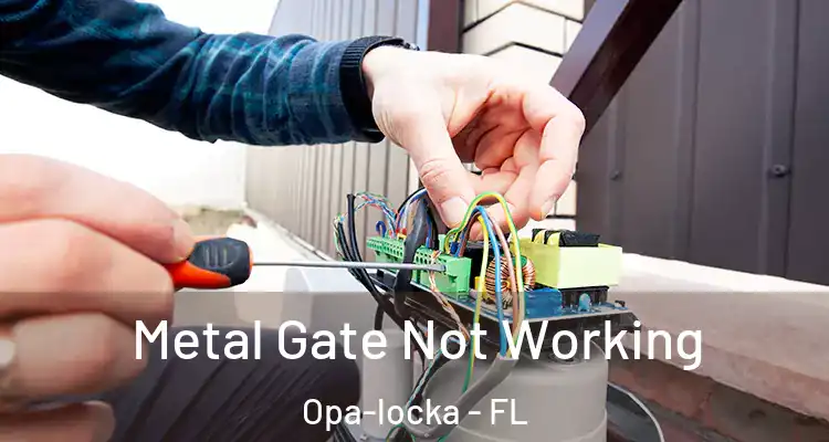 Metal Gate Not Working Opa-locka - FL
