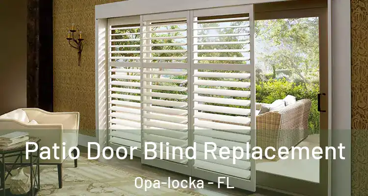 Patio Door Blind Replacement Opa-locka - FL