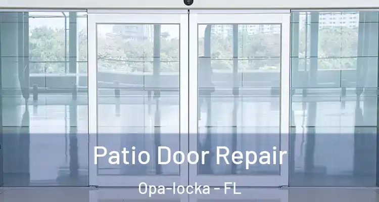 Patio Door Repair Opa-locka - FL