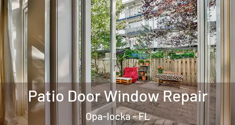 Patio Door Window Repair Opa-locka - FL