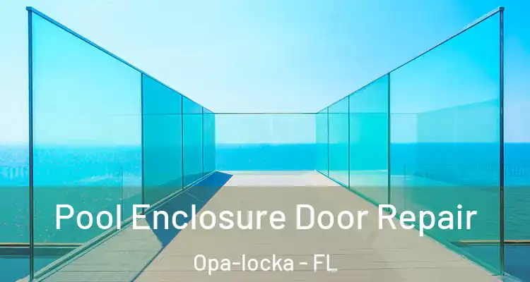 Pool Enclosure Door Repair Opa-locka - FL