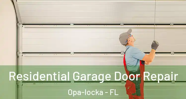 Residential Garage Door Repair Opa-locka - FL