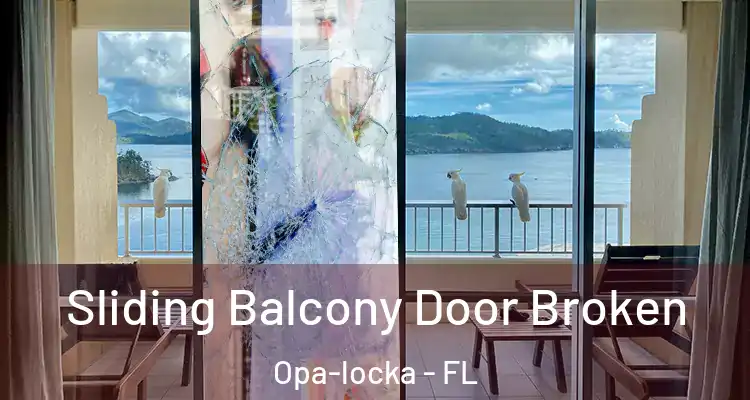 Sliding Balcony Door Broken Opa-locka - FL