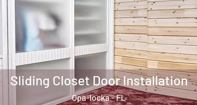 Sliding Closet Door Installation Opa-locka - FL