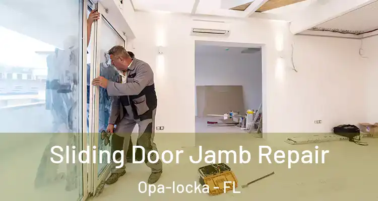 Sliding Door Jamb Repair Opa-locka - FL