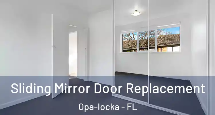 Sliding Mirror Door Replacement Opa-locka - FL