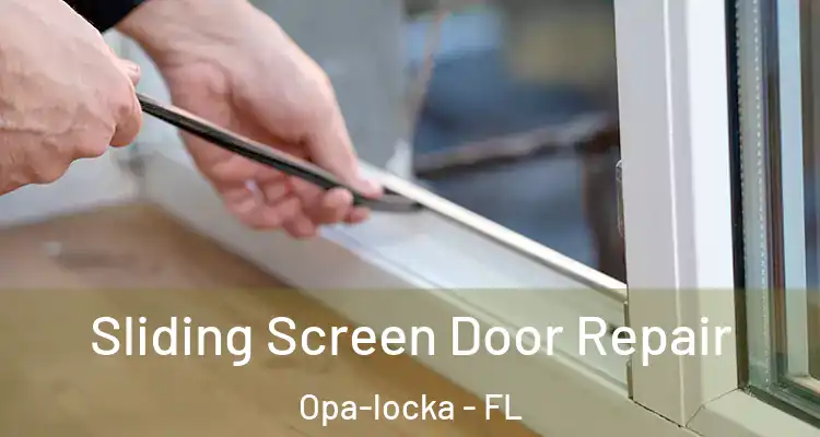 Sliding Screen Door Repair Opa-locka - FL
