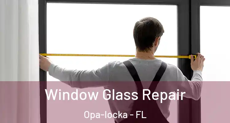 Window Glass Repair Opa-locka - FL
