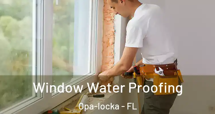 Window Water Proofing Opa-locka - FL